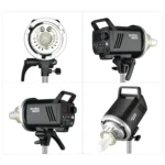 Godox MS300 Studio Flash Light 300Ws Bowens Mount Studio Speedlight with Cover - Image 5