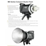 Godox MS300 Studio Flash Light 300Ws Bowens Mount Studio Speedlight with Cover - Image 6