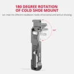 YELANGU CL12 Camera Expansion Board Base L Plate for Sony ZV-1 - Image 5