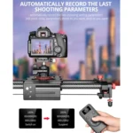 YELANGU L80TC 80cm Electrical Slide Rail Track with 2.4GHz Remote Control for SLR Cameras / Video Cameras - Image 4