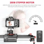 YELANGU L80TC 80cm Electrical Slide Rail Track with 2.4GHz Remote Control for SLR Cameras / Video Cameras - Image 6