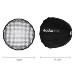 Godox P120L Diameter 120cm Parabolic Softbox Reflector Diffuser for Studio Speedlite Flash Softbox - Image 4