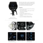 Godox DP1000III Studio Flash Light 1000Ws Bowens Mount Studio Speedlight - Image 6