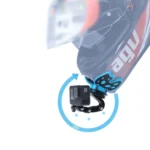 Butterfly Helmet Mount Adapter with 3-Way Pivot Arm & J-Hook Buckle & Long Screw for GoPro, Insta360, DJI and Other Action Cameras - Image 4