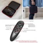 FEELWORLD TP10 Portable 10-inch Folding Teleprompter with Remote Control Lens Adapter Ring For Below 10 inches Smartphone / Tablet - Image 8