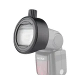 Godox S-R1 Flash Speedlite Round Shape Adapter for Godox TT685 / V860II / V350 / TT600