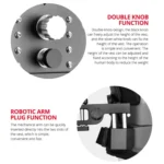 YELANGU B200-C1 Dual Shock-absorbing Arm Stabilizer Vest Camera Support System for DSLR & DV Digital Video Cameras - Image 3