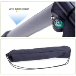 YUNTENG VCT-680RM 4-Section Folding Legs Aluminum Alloy Tripod Mount with Three-Dimensional Tripod Head for DSLR & Digital Camera, Adjustable Height: 46-138cm - Image 5