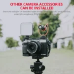 YELANGU C24 Video Camera Cage Stabilizer for Sony Alpha 7C / A7C / ILCE-7C - Image 8