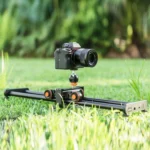 YELANGU L4X-60ET 60cm Splicing Slide Rail Track + Trolley Rail Buckle with Ballhead for SLR Cameras / Video Cameras - Image 6