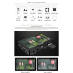 FEELWORLD LUT5 5.5 inch Ultra High Bright 3000nit Touch Screen DSLR Camera Field Monitor - Image 11