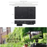 FEELWORLD LUT5 5.5 inch Ultra High Bright 3000nit Touch Screen DSLR Camera Field Monitor - Image 10
