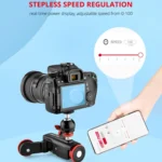 YELANGU L5 Electric Track Slider 3-Wheel Rolling Dolly Car, Load: 3kg - Image 6