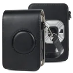 Full Body Camera Retro PU Leather Case Bag with Strap for FUJIFILM instax mini Liplay