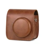 Retro Full Body PU Leather Case Camera Bag with Strap for FUJIFILM instax mini 7+ - Image 3
