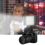 HD-160 White Light LED Video Light on-Camera Photography Lighting Fill Light for Canon, Nikon, DSLR Camera with 3 Filter Plates - Image 10