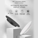 42cm Electric Rotating Display Stand Video Shooting Props Turntable, Load: 100kg, Plug-in Power, AU Plug - Image 2