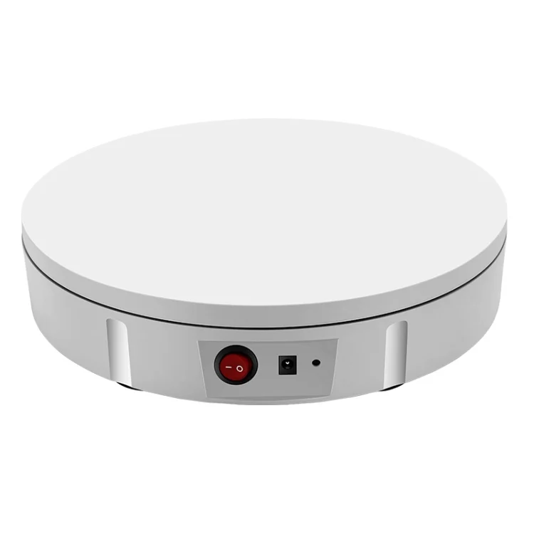 DCA1535W_1.webp 22cm Electric Rotating Display Stand Video Shooting Props Turntable, Load: 50kg, AU Plug - Image 8