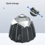 TRIOPO KP2-120 120cm Speedlite Flash Deep Parabolic Softbox Bowens Mount Diffuser - Image 4