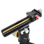 FITTEST 180mm Precision Aluminium 2-way Macro Rail Slider Tripod Head Quick Release Plate Holder - Image 2
