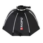 TRIOPO KX90 90cm Dome Speedlite Flash Octagon Parabolic Softbox Diffuser - Image 2