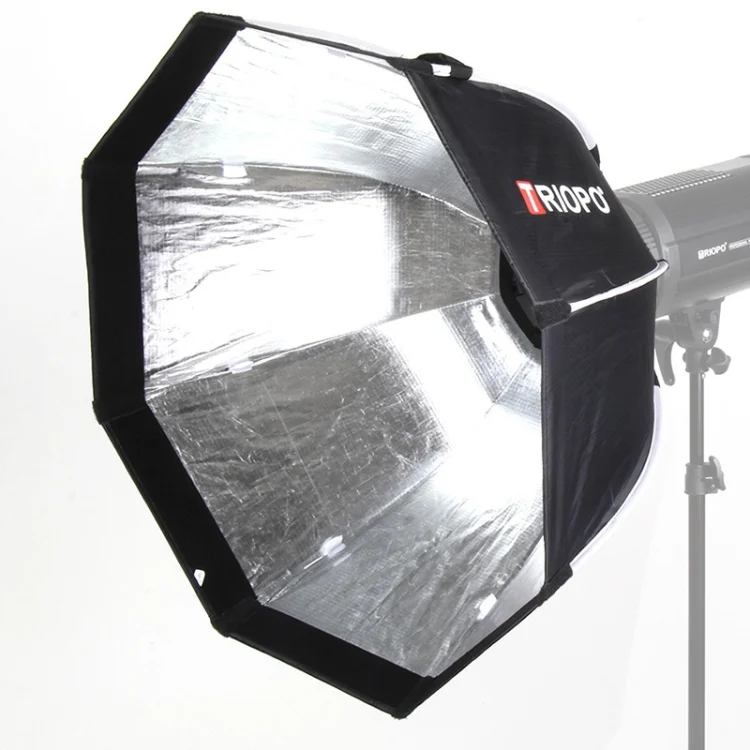 TRIOPO K2-120 120cm Speedlite Flash Octagon Parabolic Softbox Bowens Mount Diffuser