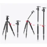 TRIOPO T258 Aluminum Alloy Tripod Monopod with D2 Ball Head - Image 5