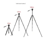 TRIOPO K2808 Aluminum Tripod Mount with HY-350 Heavy Duty Damping Head - Image 3
