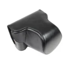 PU Leather Camera Full Body Case Bag with Strap for FUJIFILM X-A7 / X-A20 (15-55mm Lens)