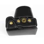 Full Body Camera PU Leather Case Bag for Sony LCE-7C / Alpha 7C / A7C 28-60mm / 40.5mm Lens - Image 2