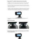 Godox X2T-S E-TTL II Bluetooth Wireless Flash Trigger for Sony - Image 6