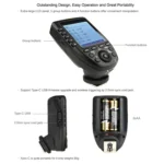 Godox Xpro-O TTL Wireless Flash Trigger for Olympus - Image 7