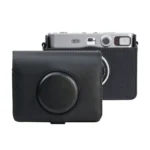 Retro Full Body Camera PU Leather Case Bag with Strap for FUJIFILM instax mini Evo
