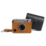 Retro Full Body Camera PU Leather Case Bag with Strap for FUJIFILM instax mini Evo - Image 2