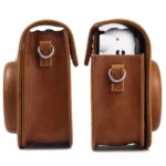 Retro Full Body Camera Leather Case Bag with Strap for FUJIFILM Instax mini 11 - Image 4