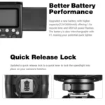 Godox V860 III-N 2.4GHz Wireless TTL II HSS Flash Speedlite for Nikon - Image 7