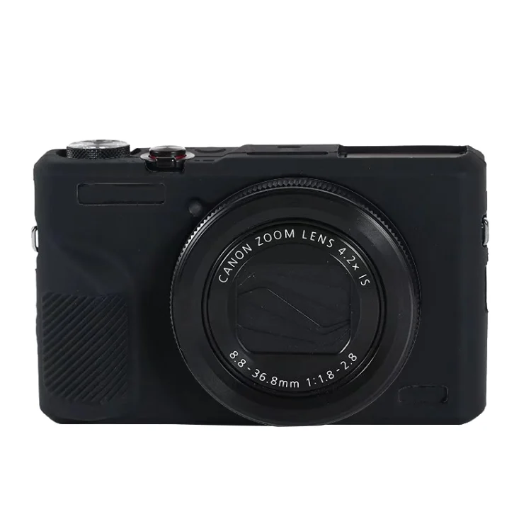 DCA1655B_1.webp For Canon PowerShot G7 X Mark III / G7X III / G7X3 Soft Silicone Protective Case - Image 2