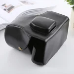 Full Body Camera PU Leather Case Bag with Strap for FUJIFILM X-T3 - Image 3