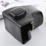 Full Body Camera PU Leather Case Bag with Strap for FUJIFILM X-T3 - Image 4