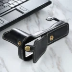 1/4 inch Thread PU Leather Camera Half Case Base for FUJIFILM X-T3/X-T2 - Image 5