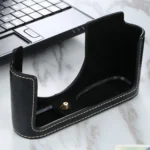 1/4 inch Thread PU Leather Camera Half Case Base for Leica Q2 - Image 3