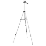 130cm 4-Section Folding Aluminum Alloy Tripod Mount with Three-Dimensional Head - Image 3
