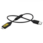 10 PCS USB Charging Data Cable For Samsung WB5000 / 5500 / ES10, Length: 0.5m with Magnetic Ring - Image 4