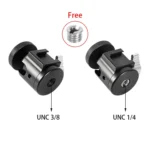 BEXIN HK25 Aluminum Alloy Cold Shoe Tripod Adapter Ball Head - Image 4