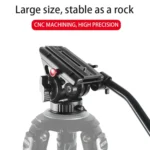 BEXIN VH-105 360 Degree Panorama Heavy Duty Tripod Action Fluid Drag Head - Image 2