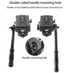 BEXIN VH-105 360 Degree Panorama Heavy Duty Tripod Action Fluid Drag Head - Image 3