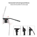 BEXIN VH-105 360 Degree Panorama Heavy Duty Tripod Action Fluid Drag Head - Image 8