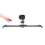 YELANGU L4X Camera Wheel Dolly II Electric Track Slider 3-Wheel Video Pulley Rolling Dolly Car with Remote Control for DSLR / Home DV Cameras, GoPro, Smartphones, Load: 3kg - Image 14