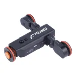 YELANGU L4X Camera Wheel Dolly II Electric Track Slider 3-Wheel Video Pulley Rolling Dolly Car with Remote Control for DSLR / Home DV Cameras, GoPro, Smartphones, Load: 3kg - Image 3