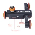 YELANGU L4X Camera Wheel Dolly II Electric Track Slider 3-Wheel Video Pulley Rolling Dolly Car with Remote Control for DSLR / Home DV Cameras, GoPro, Smartphones, Load: 3kg - Image 5